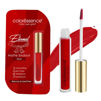 Coloressence Eternal Matte Sindoor | Bright Pigment | Quick Drying - Red