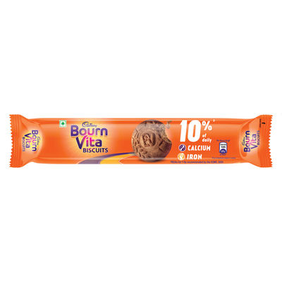 Cadbury Bournvita Choco Flavoured Biscuits | Cholesterol-free