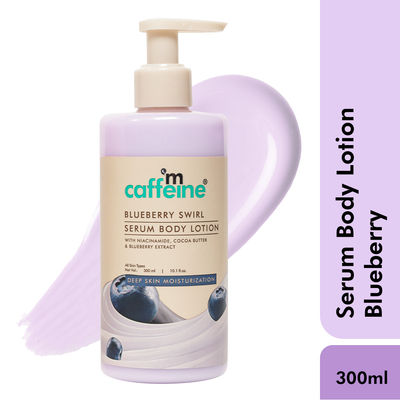 mCaffeine Blueberry Swirl Serum Body Lotion