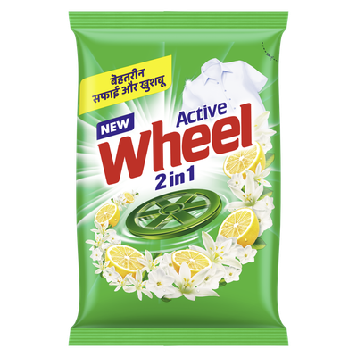 Wheel Green Lemon & Jasmine Detergent Powder
