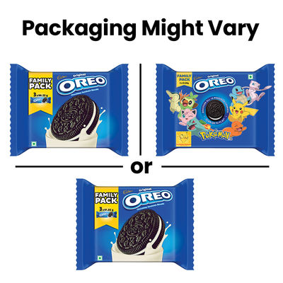 Cadbury Oreo Vanilla Flavour Crème Sandwich Biscuit Family Pack