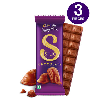 Cadbury Dairy Milk Silk Chocolate Bar, 64 g Combo