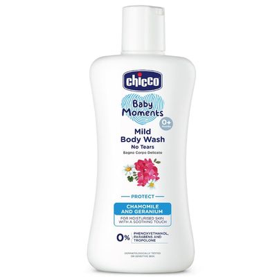 Chicco Baby Moments Mild Bodywash Protect Wash For Kids