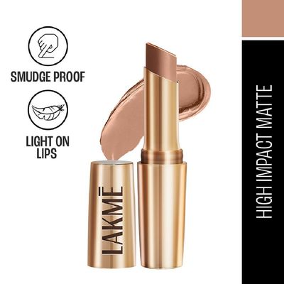 Lakme 9 To 5 Primer + Matte Lipstick- Salty Caramel