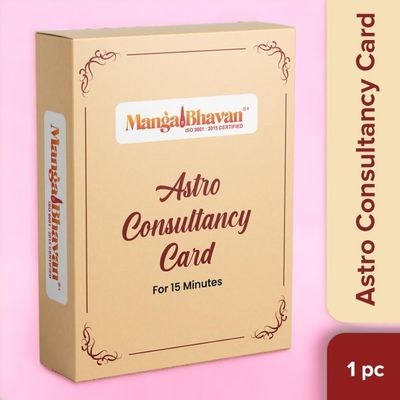 Mangal Bhawan Astro Consultancy Card - 15 Mins Talktime