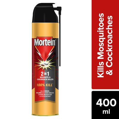 Mortein 2 in 1 Insect Killer Spray - Mosquito & Cockroach Killer