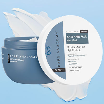 Bare Anatomy Anti-Hair Fall Mask Hairfall Control With Peptides Hair Mask For Dry & Frizzy Hair