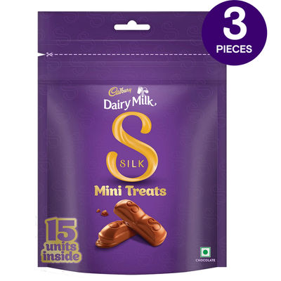 Cadbury Dairy Milk Silk Chocolate Home Treats, 135 g Combo
