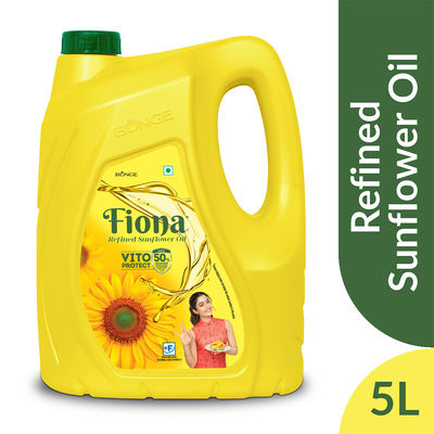 Fiona Refined Sunflower Oil 5L (Jar)
