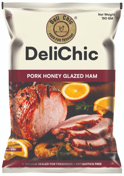 Delichic Pork Honey Galzed Ham