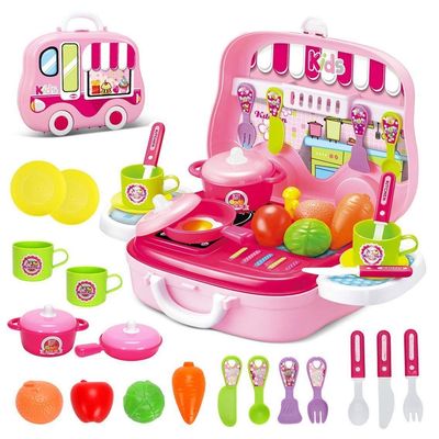 Toyshine Plastic Diy Luxury Kitchen Play Set (Multicolor)