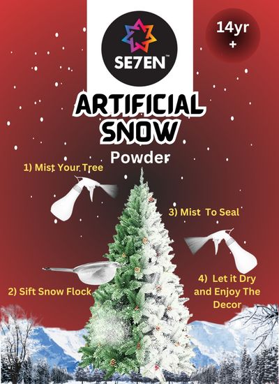 Artificial Snow Powder For Christmas
