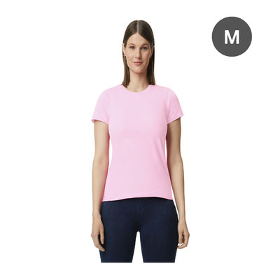 Gildan Women Cotton Solid Women's T-Shirt | M | Look Professional Woofernbiz Custom Printed Logo