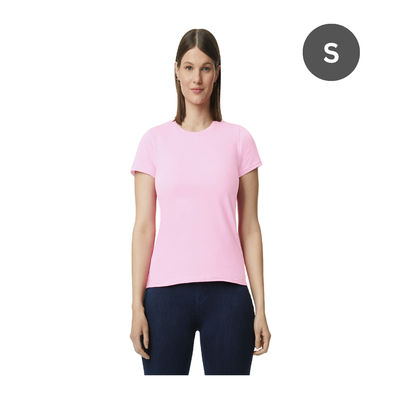 Gildan Women Cotton Solid Women's T-Shirt | S | Look Professional Woofernbiz Custom Printed Logo