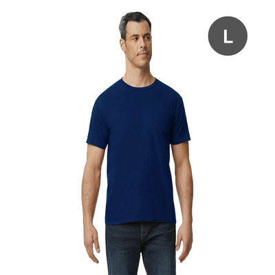 Gildan 76000 Softstyle Midweight Adult T-Shirt | Navy - L