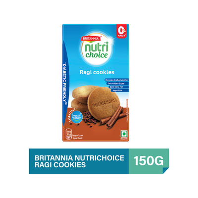 Britannia Nutrichoice Ragi Cookies Diabetic Friendly