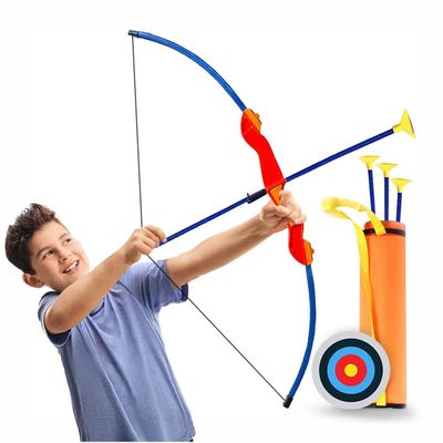 Wembley Bow and Arrow Archery Set for Kids and Adults - Includes Target Board