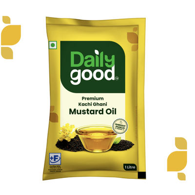 Daily Good Premium Kachi Ghani Mustard Oil Pouch