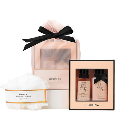 Kimirica Nothing But Love Potli Set | Bath Duo in Reusable Potli | Cute Gift for Her