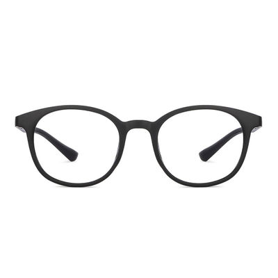 Lenskart Blu Unisex Geometric TR90 Computer Glasses | Black - M