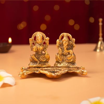Jai Kashi Ganesh Laxmi God Idol