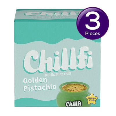 Hocco Golden Pistachio Matka Kulfi Ice Cream Cup 100 ml Combo