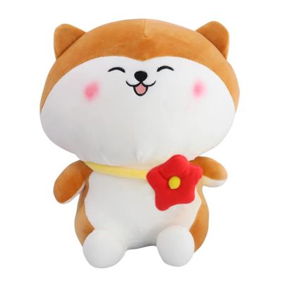 Babique Cat Flower Plush Soft Toy Cute Kids Animal Home Decor Boys/Girls (20 cm) - Assorted