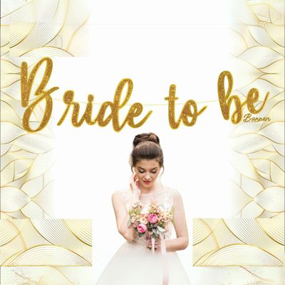 Let's Vybe Bride to be Banner - Assorted