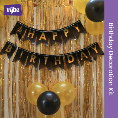 Let's Vybe Birthday Decoration Kit