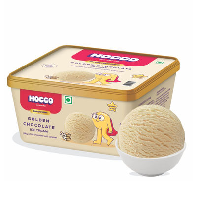 Hocco Golden Chocolate Ice Cream Tub