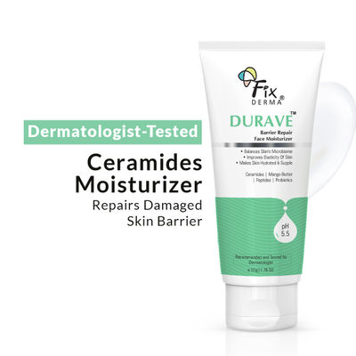 Fixderma Durave Radiance Moisturizer - Brightening & Oil-Free with Probiotics