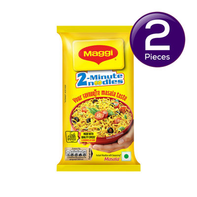 Maggi 2-Minute Noodles Masala 140 g Combo
