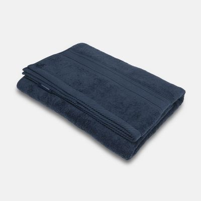 Jockey T101 Cotton Terry Ultrasoft and Durable Solid Bath Towel - Navz