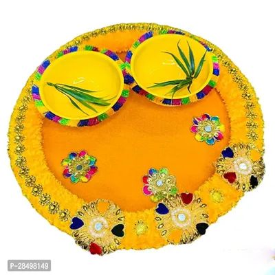 Divine Vibes Haldi Thali