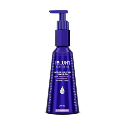 Bblunt Intense Moisture Shampoo With Jojoba And Vitamin E For Dry & Frizzy Hair