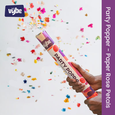 Let's Vybe Party Popper | Rose Petal