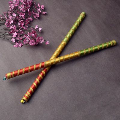 Dandiya - Tri-color | One Pair