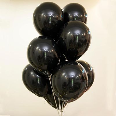 Balloon Black & Gold