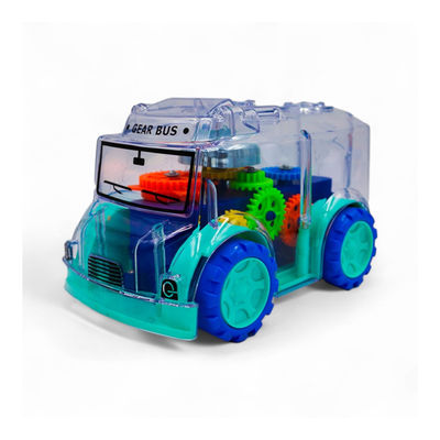 Toybharat Friction-Powered Gear Bus | Fun Birthday Gift for Kids - Multicolour