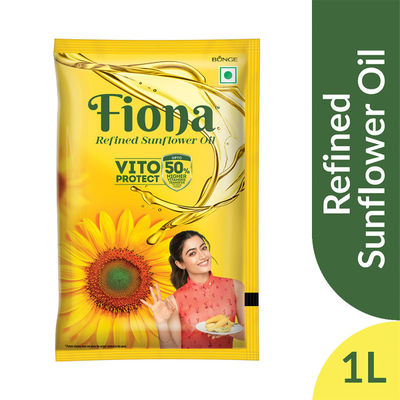 Fiona Refined Sunflower Oil 1L(Pouch)