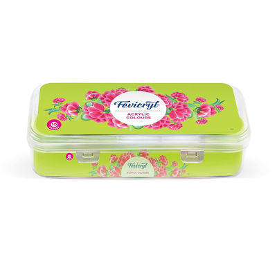 Fevicryl Acrylic Sunflower Colours Kit - 10 Colours