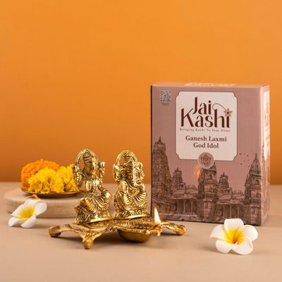 Jai Kashi Ganesh Laxmi God Idol