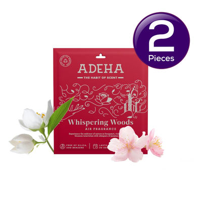 Adeha Air Freshener Whispering Woods Pouch 20 g X 2 Combo