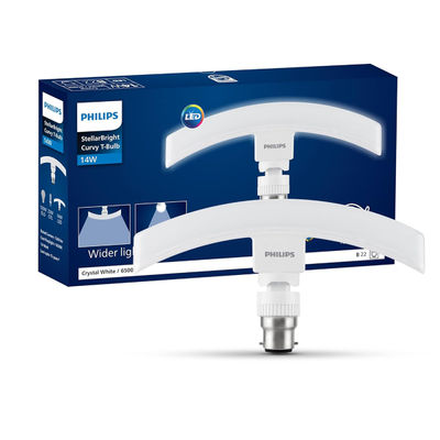 Philips Stellar Bright Curvy 14W Led Bulb - Crystal White