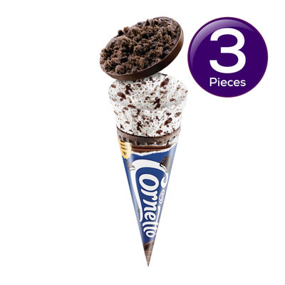 Kwality Wall's Cornetto Oreo 110 ml X 3 Combo