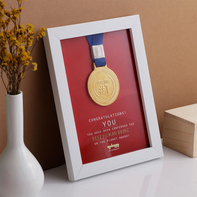 Oye Happy Best Human | Medal Frame for Mother's Day