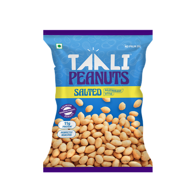 Taali Roasted Bharuchi Peanuts | Salted | Protein Rich, No Palm Oil ,Restaurant-Style Crunch