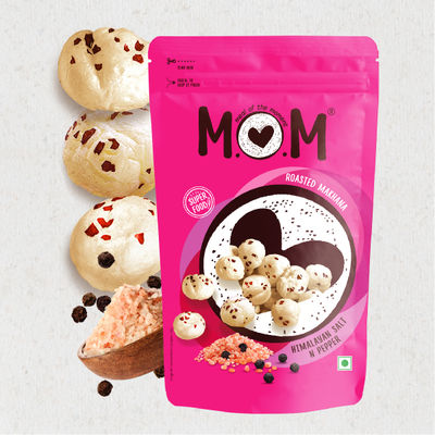 MOM Roasted Makhana Himalayan Salt N Pepper