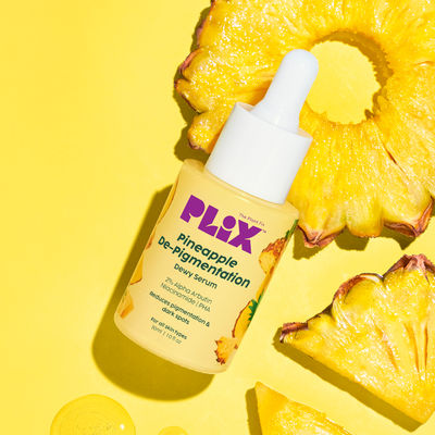 Plix Pineapple Face Serum with Alpha Arbutin for Pigmentation & Dark Spots