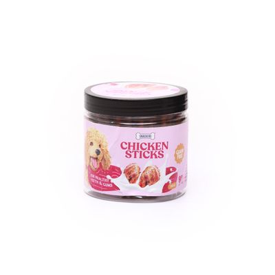 Snackers Chicken Sticks Twist Sticks Dog Treat